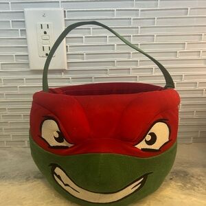 TMNT Teenage Mutant Ninja Turtle Trick or Treat Halloween Basket
